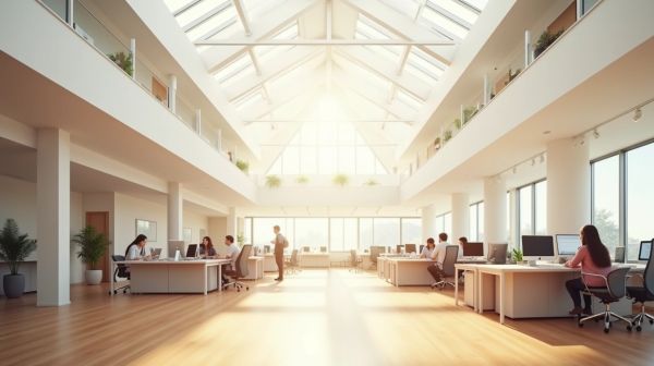 Enhance natural light in your commercial space with rooflights
