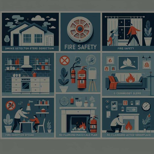 What Are the Best Practices for Creating a Fire-Safe Home Environment?