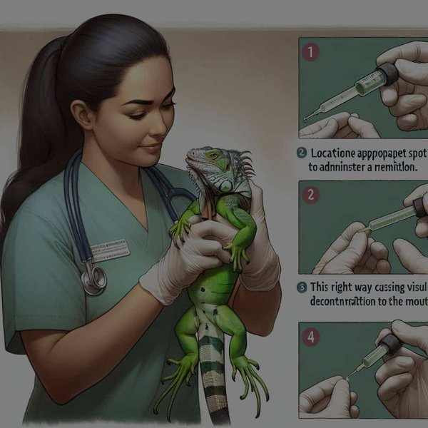 What Are the Proper Techniques for Administering Medication to a Reptile?