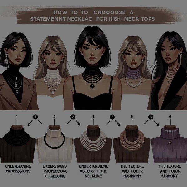 What's the Best Way to Select a Statement Necklace for High-Neck Tops?
